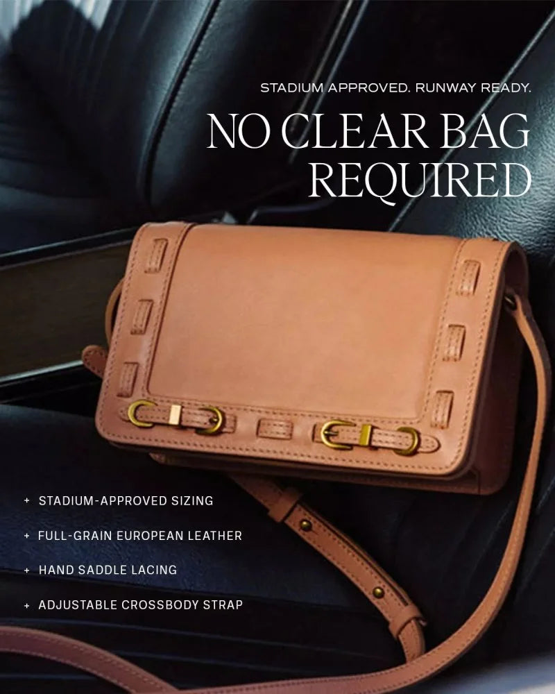 Pink handbag with a strap 