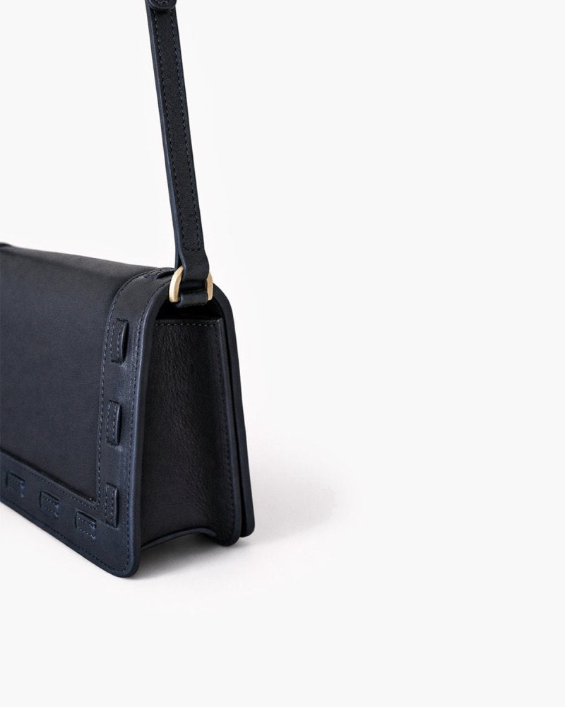 The Cinch Leather Crossbody Clutch | Stadium Approved Bag